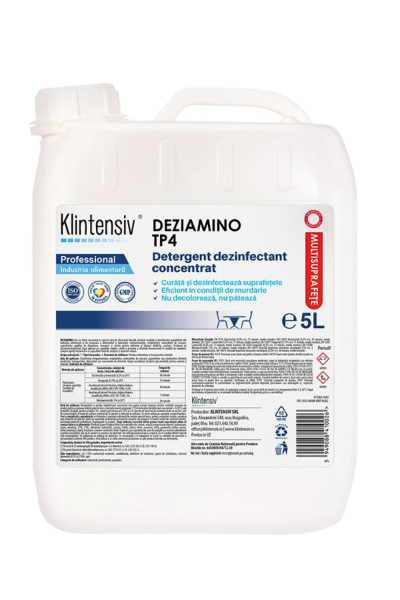 Detergent dezinfectant concentrat TP4  Deziamino Klintesiv